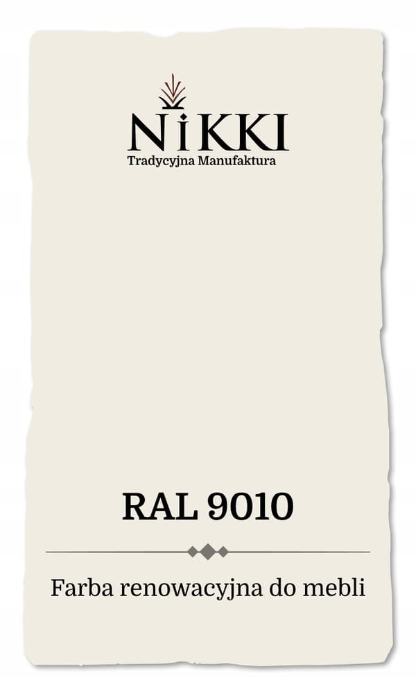 Färg för kökskåpsfrontar Alpin vit RAL9010 halvmatt 2,5 liter