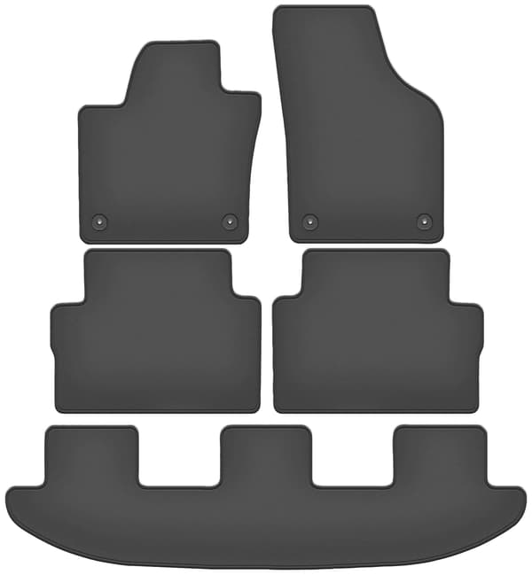 Bilmåtter premium til Seat Alhambra II minivan (2010-)