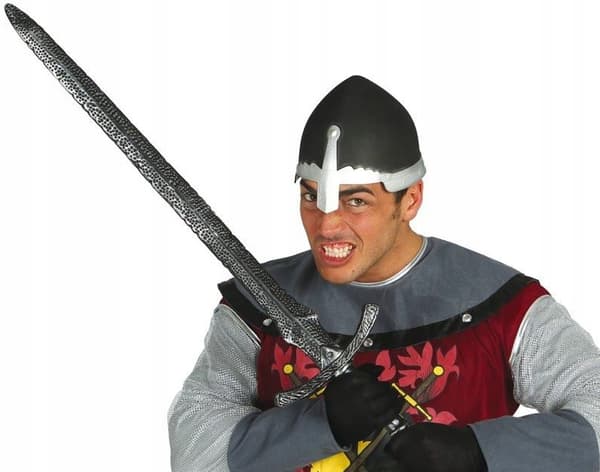 RIDDARS SVÄRD Tvåhandsvapen Krigare Gladiator Viking 98cm