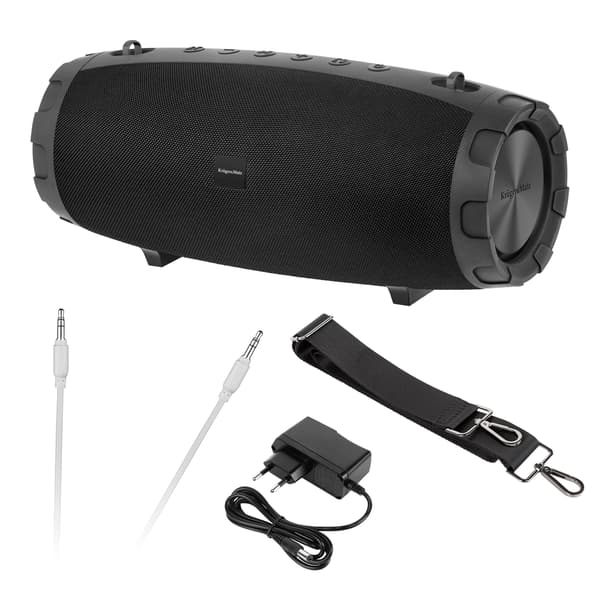 Kruger&Matz Explorer+ bärbar Bluetooth 5.0 högtalare TWS IPX7 AUX USB
