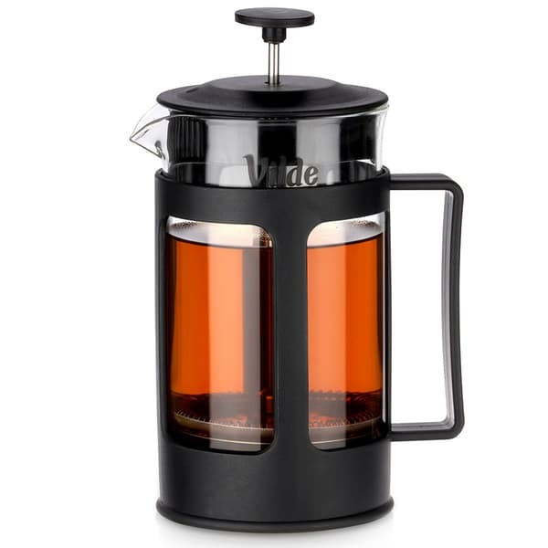 Presskanna för kaffe och te i glas 600 ml