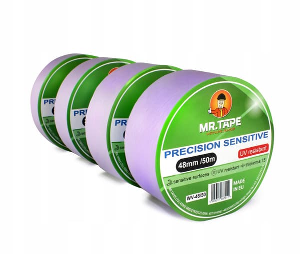 PRECISIONSPAPPER WASHI VIOLETT TEJP 38mm/50m UV-RESISTENT