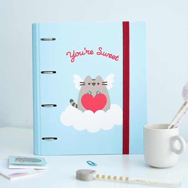 Pusheen - Purrfect Love Samling Ringbind (4 Ringe)