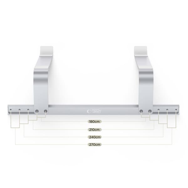 TECH-PROTECT ULS100 UNIVERSALT LAPTOPSTÄLL SILVER