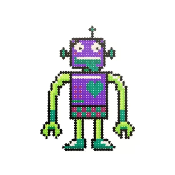 Meli Minis Robot 3i1 1000 stk.