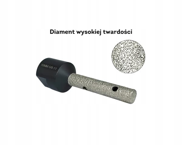 Diamantfræsefil 10 mm x 50 til keramiske fliser