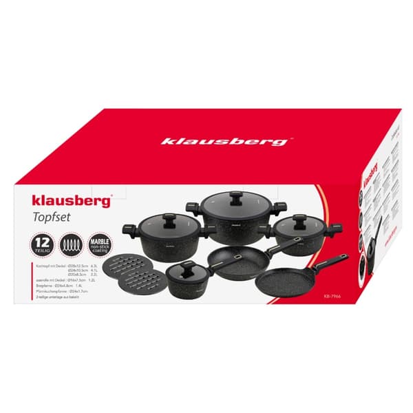 KLAUSBERG KB-7966 12 MARMORIKEITTOASTIAN SARJA