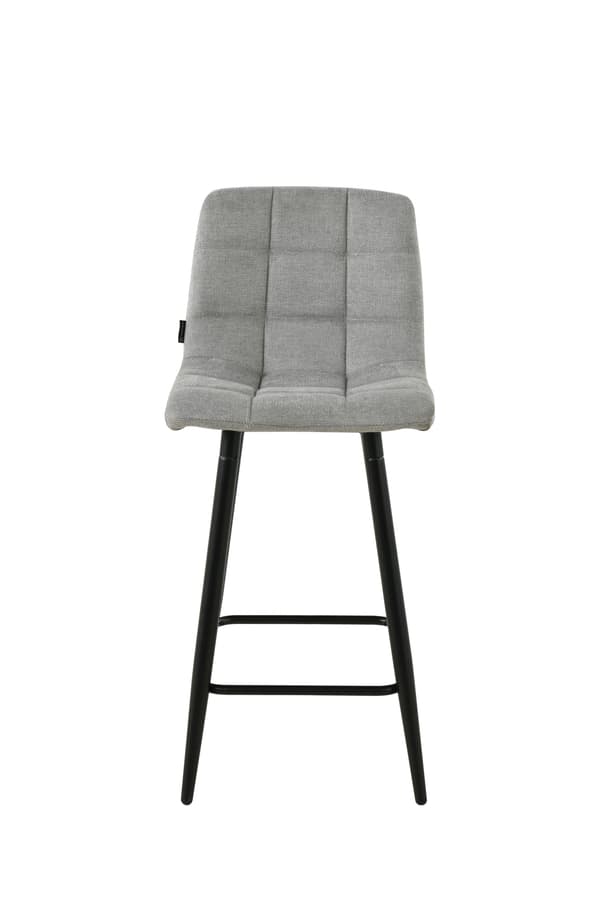 TORE-S snurrbarstol, grått tyg, 65 cm