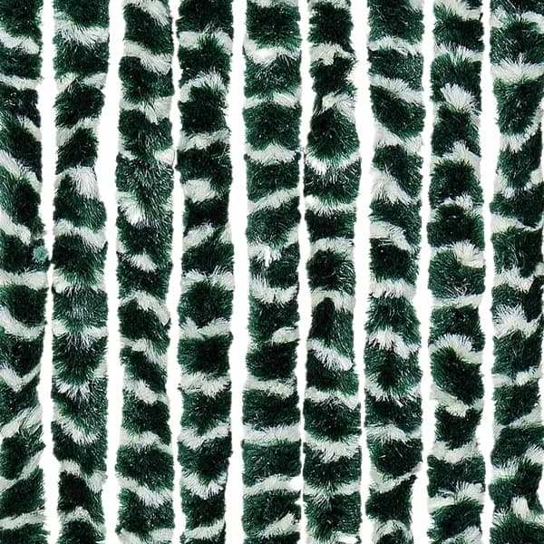 vidaXL Flugnät, Grönt och Vitt, 100x200 cm, Chenille