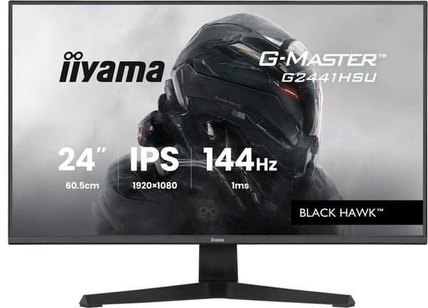 IIYAMA G2441HSU-B1 musta näyttö