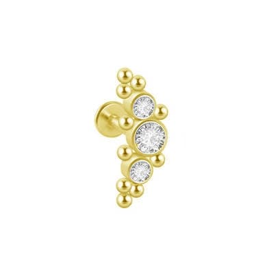 Utsmyckad guldlabret - LGW-019 1.2/6