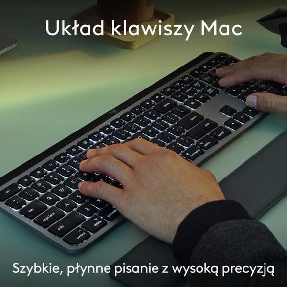 LOGITECH MX Keys S -näppäimistö- ja hiirisetti Macille