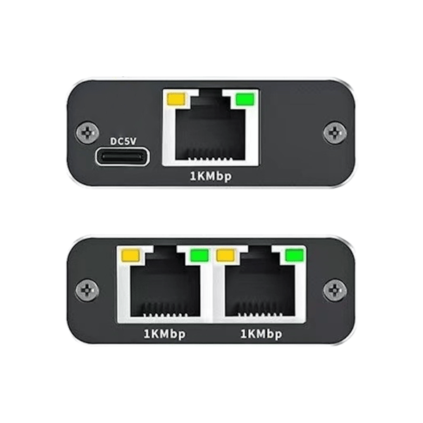 Splitter 1x2 RJ45 2 porte LAN Ethernet internet splitter 1000Mbps 1 x 2