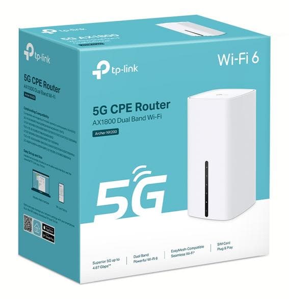 TP-LINK Archer NX200 5G Wi-Fi 6 AX1800 router