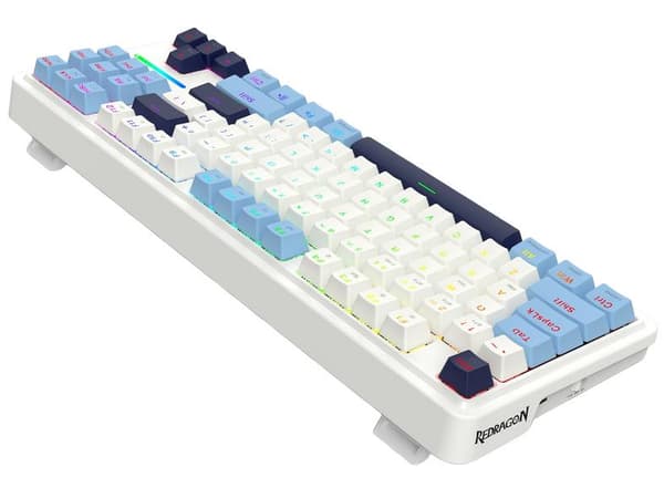 Tangentbord REDRAGON K728SP-RGB-PRO Antonium Pro Vit-blå