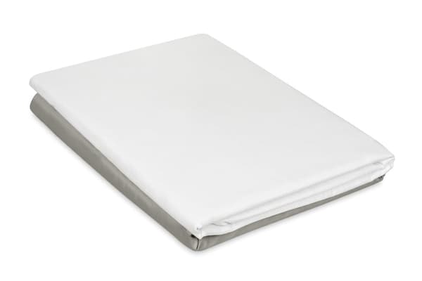 Satin sengetøjssæt 140x200 DOUBLE FACE grå/brune nuancer