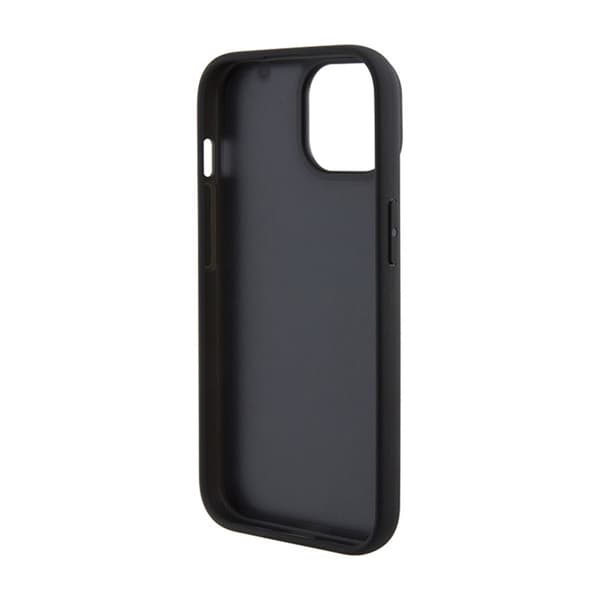 BMW Läder Hot Stamp - iPhone 15 Plus Skal (Svart)