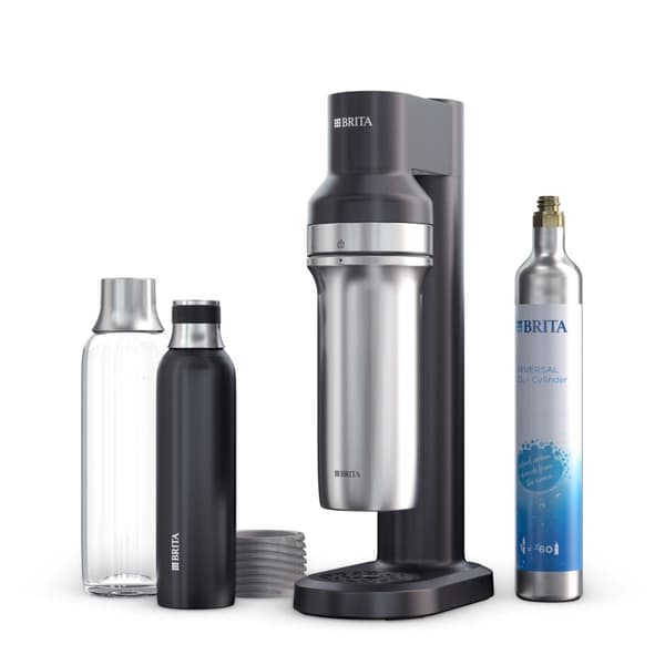 Brita sodaTRIO kolsyrare (svart)