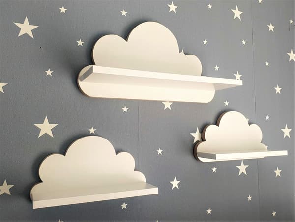 Cloud hylder sæt med 3 IBIZA - Elegance