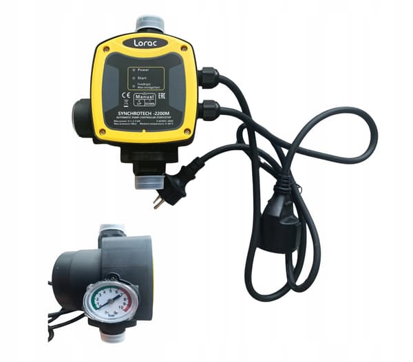 Lorac Synchrotech 2200 intelligent automatisk start/stopp-pumpstyrenhet