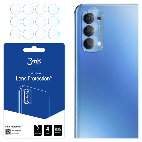 Oppo Reno 4 CPH2113 - 3mk Linsskydd