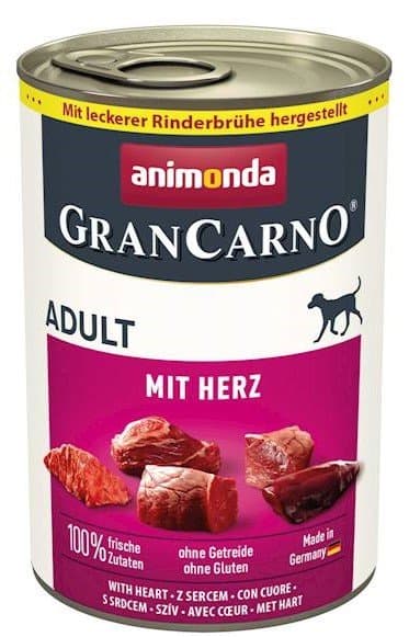Animonda | Gran Carno | Hundefoder - 400g dåse - Hjerter 400g