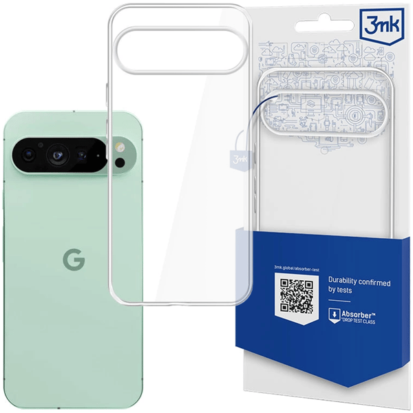 Google Pixel 9 Pro XL - 3mk Gennemsigtigt Etui
