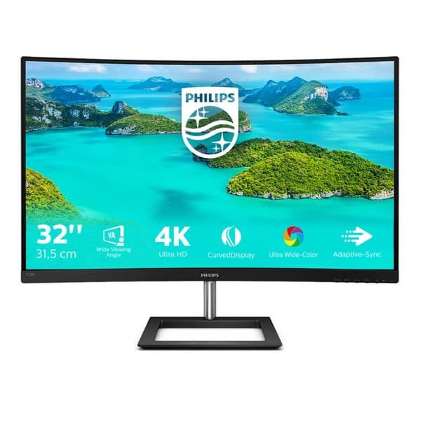 Philips 31,5-tums 328E1CA/00-skärm, 4K Ultra HD