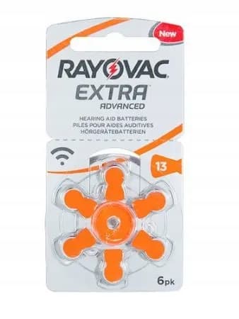 RAYOVAC 13 høreapparatbatterier 60 stk.