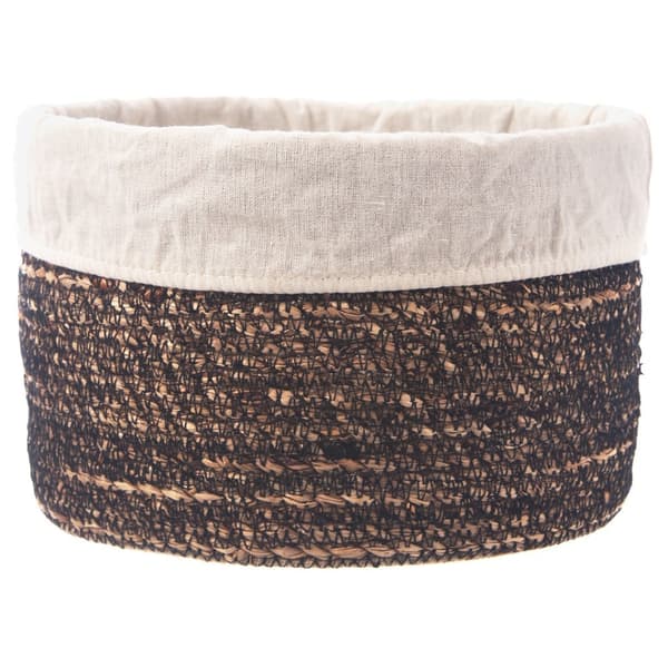 Naturlig kurv til opbevaring 20x13 cm