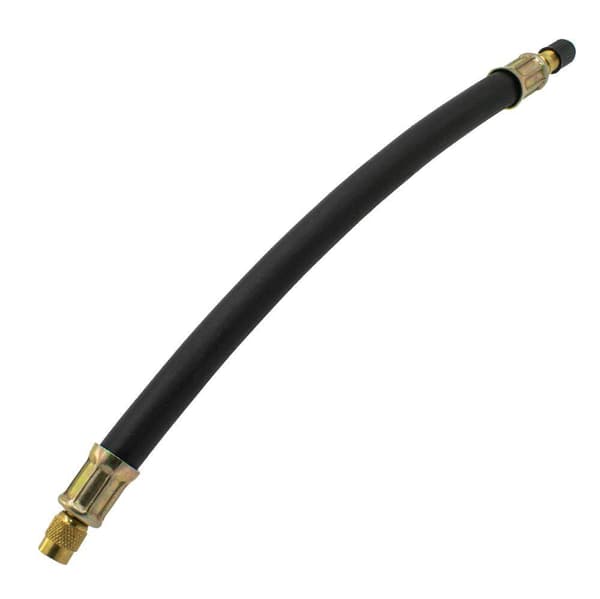 Flexibel gummipump slang, Auto/Schrader ventil, 25 cm