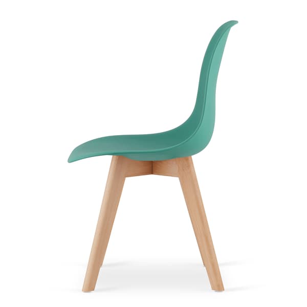 KITO stol grøn / naturlige ben x 1