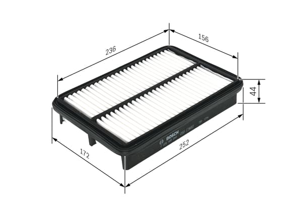 ILMANSUODATIN F026400044 BOSCH