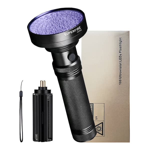 Superfire UV06 UV-lommelygte, 395NM