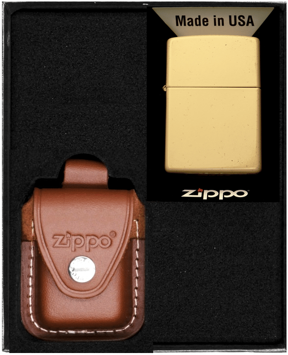 Zippo Lightersæt FLAT SAND Nr. 2