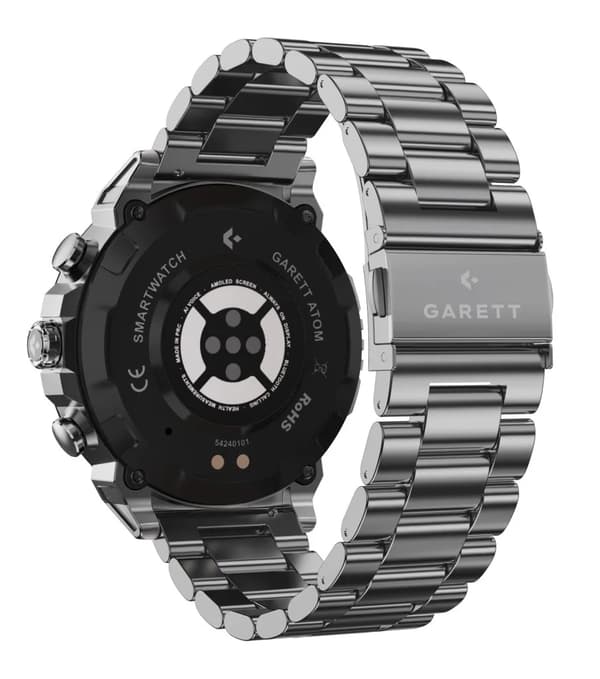 GARETT Atom Steel Sølv Smartwatch