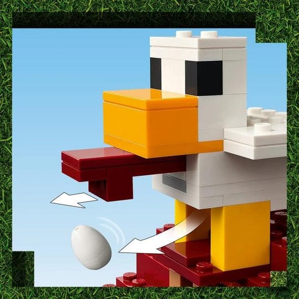 LEGO Minecraft Ballongattack mot Spökbyn 21273