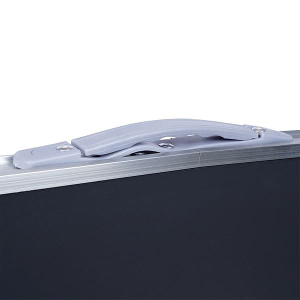 Hopfällbart campingbord 80x60x70 cm