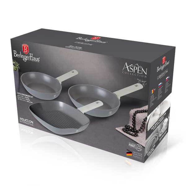 BERLINGER HAUS BH-7076 ASPEN TITANIUM STEKPANNSET