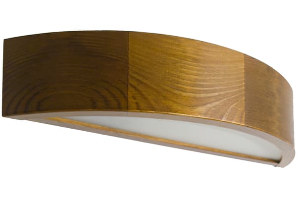 Trævæglampe LEJA Halvloftslampe Rustik