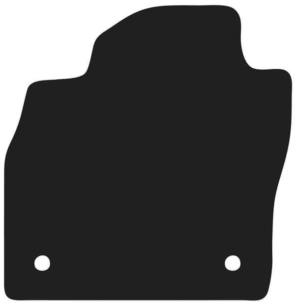 Polyamid førermåtte til Skoda Scala hatchback 2019- med gummibagside