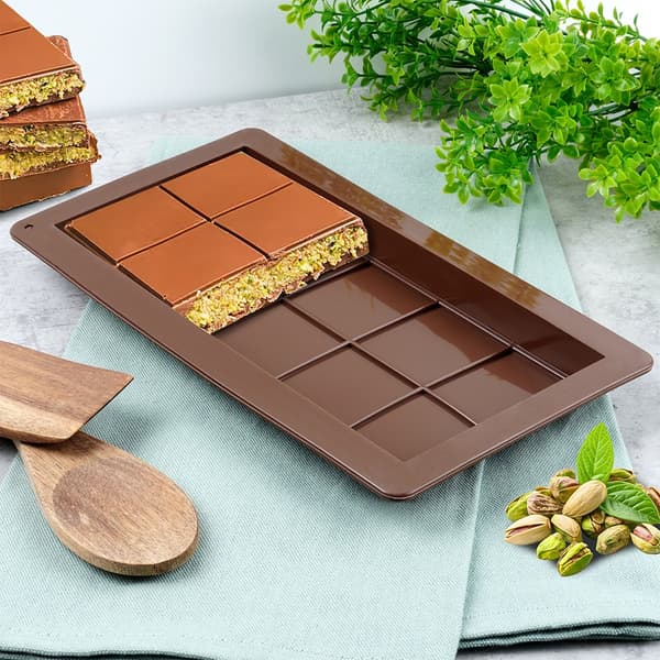 Silikonform för choklad dubai 25x13,5 cm 2 st