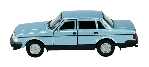 WELLY VOLVO 240 GL BLÅ 1:34 43784