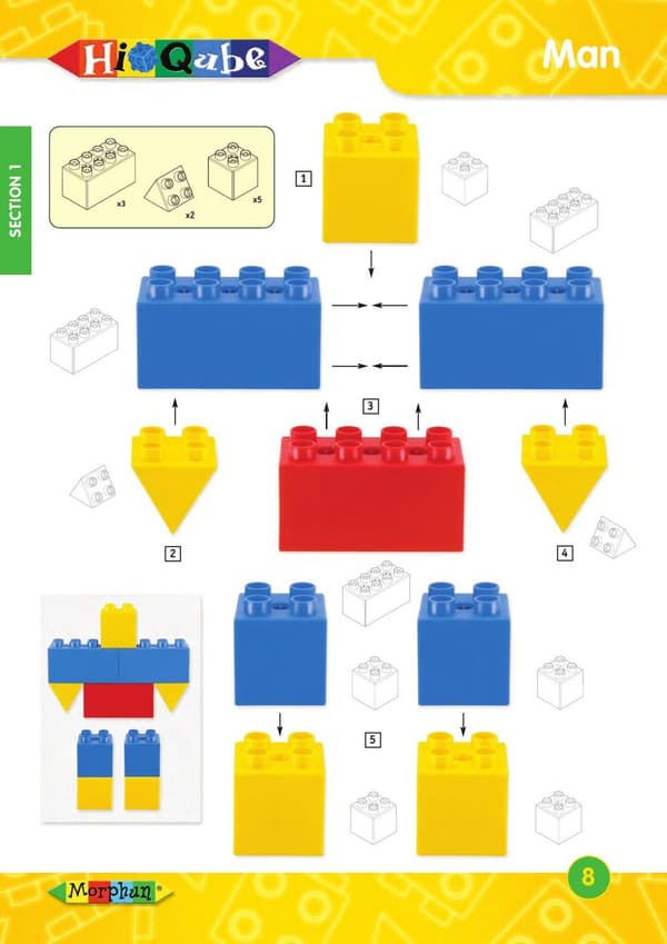 Morphun Hi-Qube -palikoiden ohjeet 36 s.