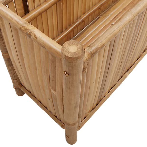 vidaXL urtepotte, 100x30x50 cm, bambus