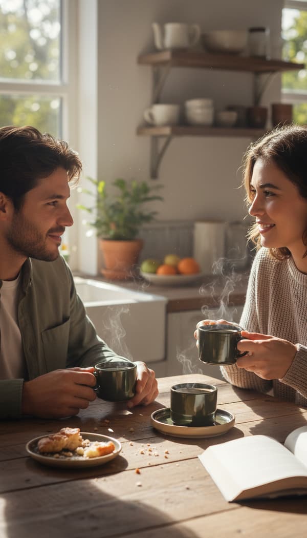 KAFFEKOPPER MED UNDERKOPPER TIL KAFFE OG TE 200 ml GRØN Ø 8,5 cm