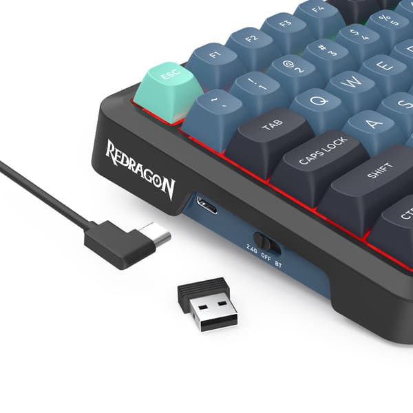 Näppäimistö Redragon K724GBG-RGB-PRO Behemoth