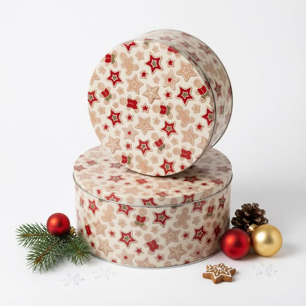JULPLÅD 2 ST FÖR KAKOR, PEPPARKAKA, GODIS, STÄVER 20 cm