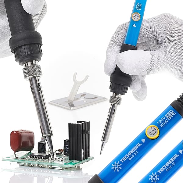 Techrebal Blue Jet TBJ60W precisionslödkolv med potentiometer 60W