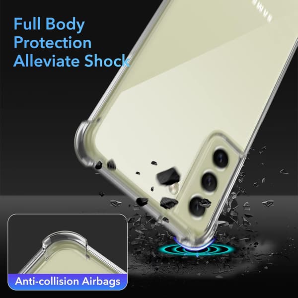 ETUI TIL SAMSUNG GALAXY S21 FE 5G KLAR SOLID BAGSIDEN SM-G990B